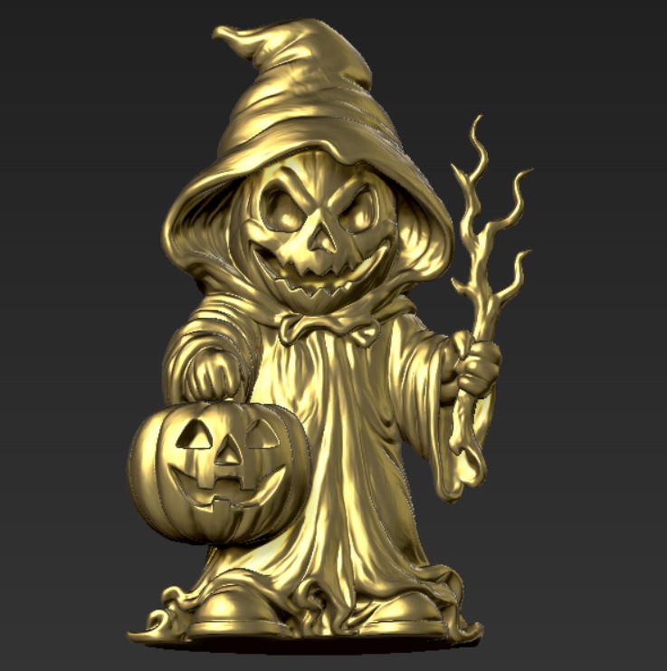 PUMPKIN Printable Figurine 3D print model