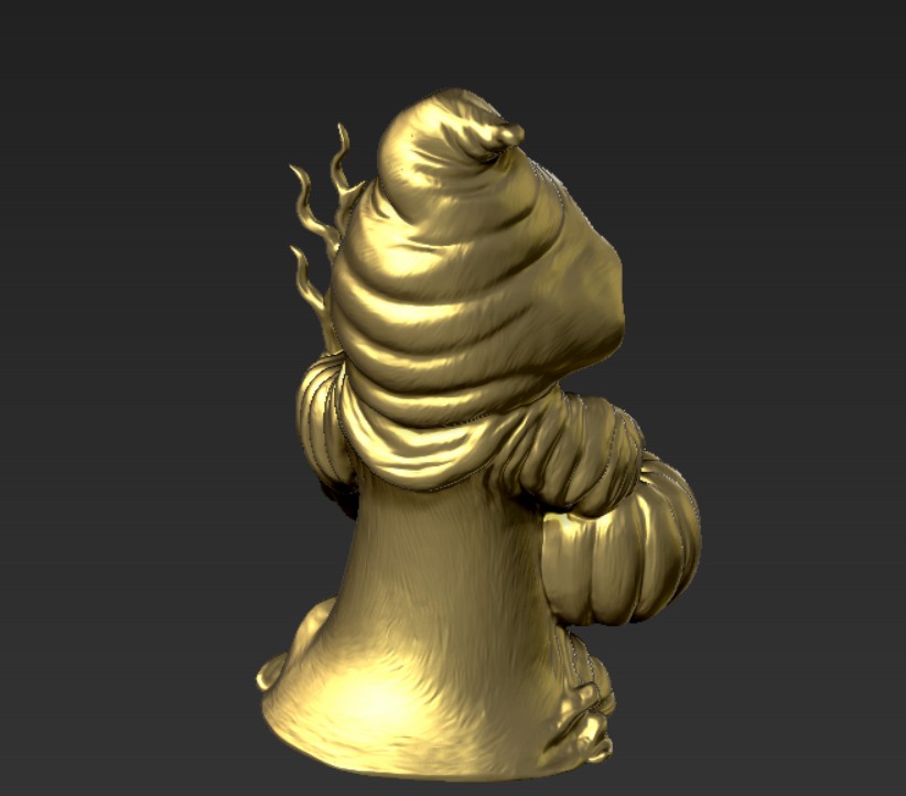 thumb 2 for PUMPKIN Printable Figurine 3D print model