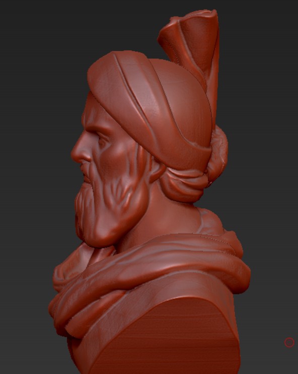 thumb 1 for Ferdowsi Bust Free 3D print model