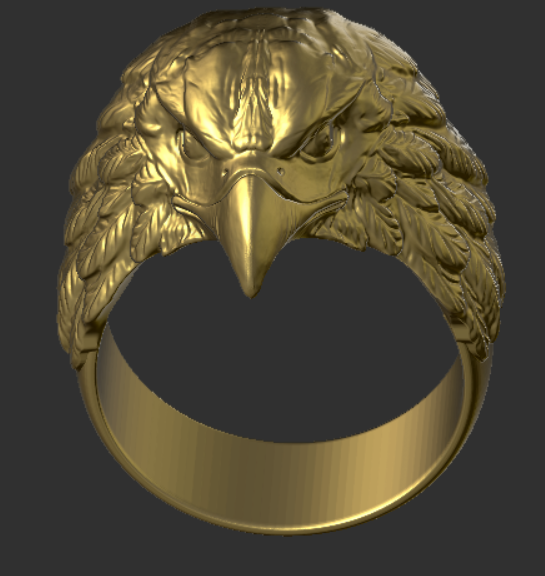 Eagle ring 3D print model