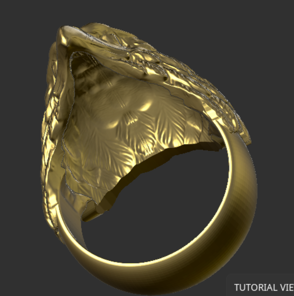 thumb 1 for Eagle ring 3D print model
