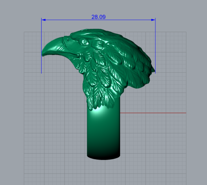 thumb 4 for Eagle ring 3D print model